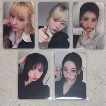 NMIXX BlueValentine makestar 트레이딩 카드 5장