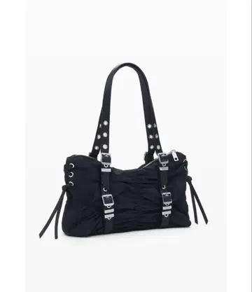 Desigual 드레이프 x 스터드 벨트 핸들 백