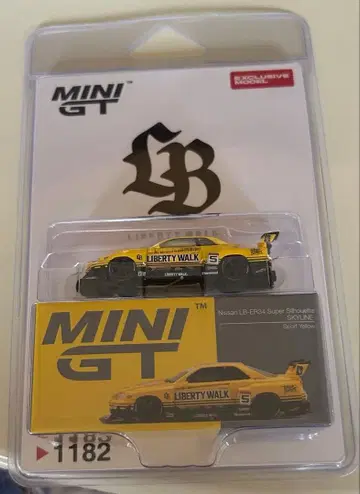 MINI GT Nissan LB-ER34 Super Silhouette
