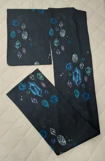 후리후 유카타 Magic gems
