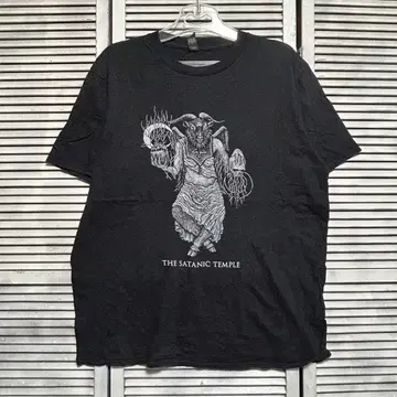 THE SATANIC TEMPLE 그래픽 T셔츠 블랙 L