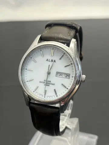 SEIKO 알바 V158-0AX0 남성용 손목시계 솔라