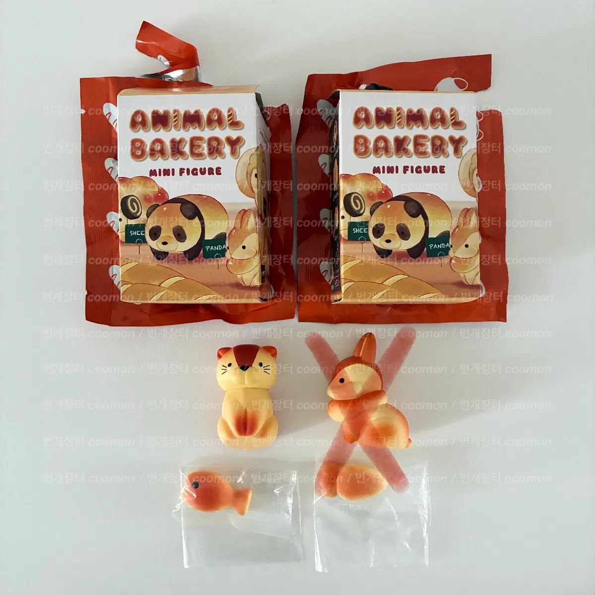 ANIMAL BAKERY 미니 피규어(고양이)