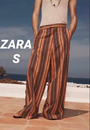 ZARA 스트라이프 패턴 수트 팬츠 - LIMITED EDITION S