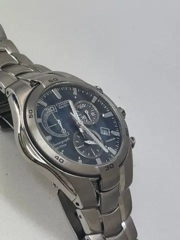CITIZEN Eco-Drive 크로노그래프 남성용 손목시계 GN-4W-S