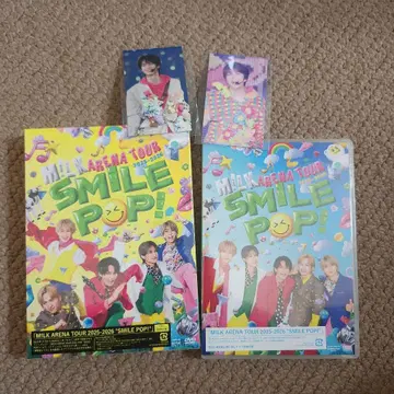 팬미팅 트레이딩 카드 포함! M!LK 'SMILE POP!' <초회 한정판> + <일반ver>