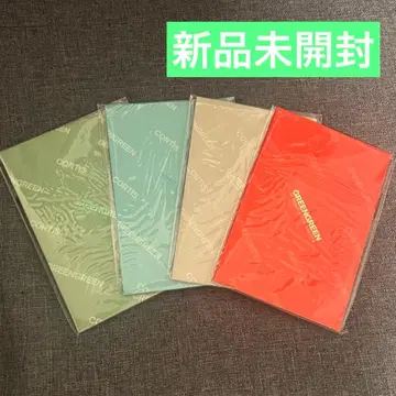 CORTIS GREEN GREEN weverse album 4 형태 세트