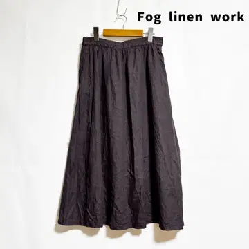 [ 포그린워크 Fog linen work ] 린넨 롱 스커트