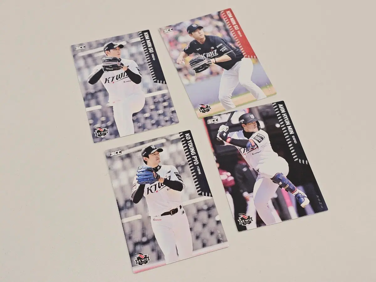 고영표 안현민 김민수 일괄 KBO 카드 KT 위즈 케이티