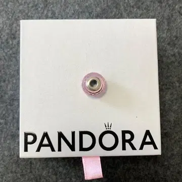 PANDORA 판도라 참 핑크 무라노 유리 한국 한정판