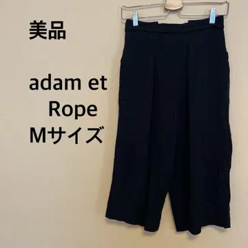 [ 새상품급 ] adam et Rope / 여성용 / 팬츠 / 블랙 / 블랙 / 무지