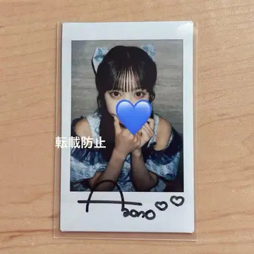 CUTIE STREET 마스다 아야노 온라인 특별 이벤트 친필 사인 폴라로이드