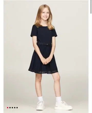 TOMMY HILFIGER 원피스 164 네이비