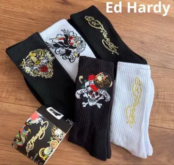 Ed Hardy 에드 하디 양말 5족 세트 미국 구매 새상품