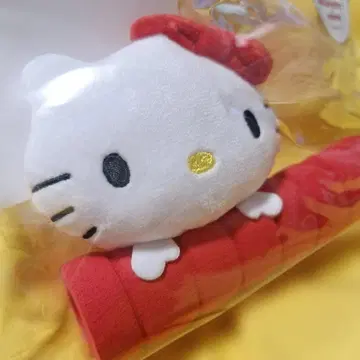 [새상품] Sanrio Hello Kitty 도어 노브 커버 [지날 때마다 터치]