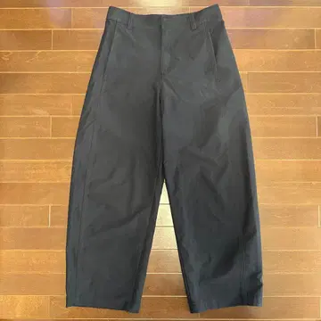 UNIQLO 저지 배럴 레그 팬츠 69 NAVY L 완판템