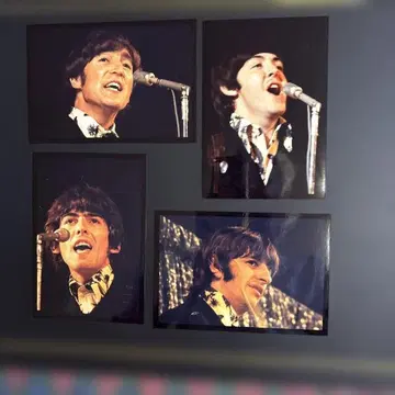 The Beatles 멤버별 포토 카드 4장 세트