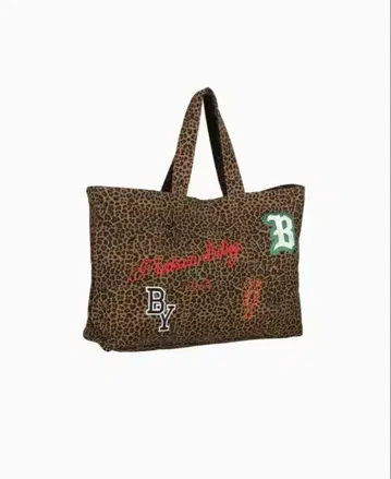 레오파드 무늬 토트백 MAISON BIBIY. LEOPARD TOTE