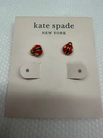 kate spade NEW YORK 무당벌레 귀걸이