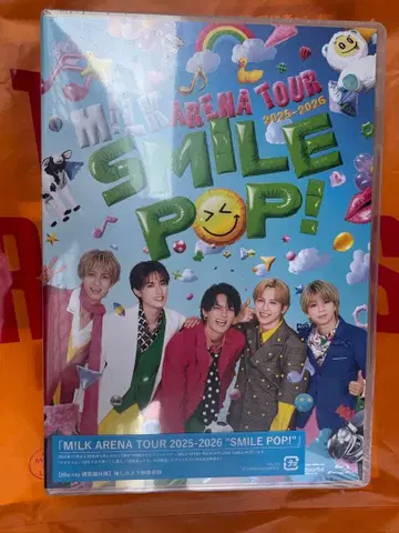 M!LK SMILE POP! Blu-ray 초회 한정판 일반ver 아크릴 스탠드 부