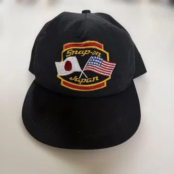 레트로 Snap-on Japan 캡 모자 자수 로고