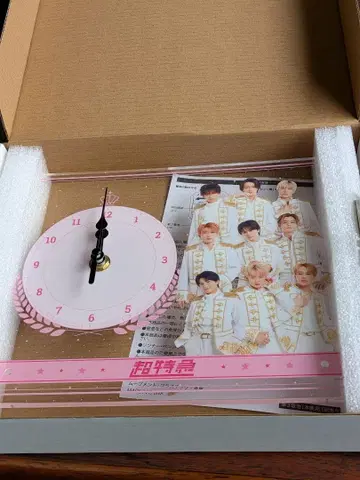 초특급 아크릴 스탠드 시계