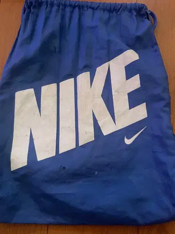 NIKE 냅색 블루 복조리 백팩