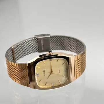 S148 ELGIN INTERNATIONAL 쿼츠 손목시계 골드