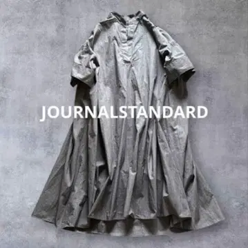 저널 스탠다드 새상품급 코튼 글렌체크 가슴 너비 넉넉한 키넥 원피스