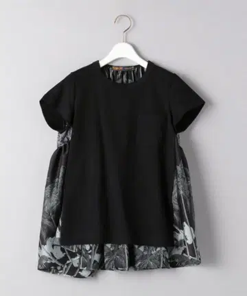 sacai 사카이 선서프 티셔츠 블랙 20SS