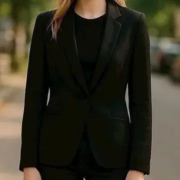 새상품급 바지레 벤토트 자켓 M사이즈 블랙 싱글 버튼
