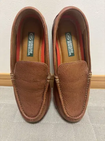 HAWKINS TRAVELLER 남성용 로퍼 브라운 25cm