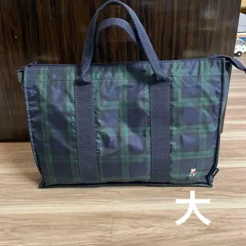 패밀리아 블랙워치 토트백 레슨백 대