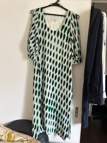 DRIES VAN NOTEN Len Lye 무릎 기장 원피스 36