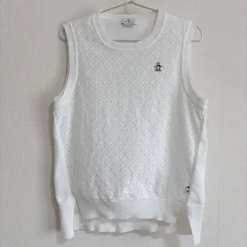 MUNSING WEAR 먼싱웨어 니트 베스트 골프웨어 L
