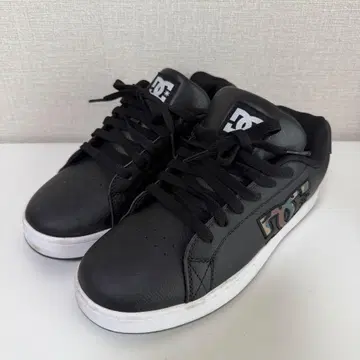 DC SHOES GAVELER SN 26cm 블랙 카모플라쥬 로고