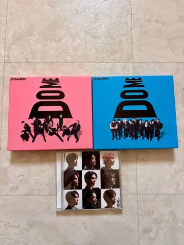 SnowMan CD 3 형태 세트