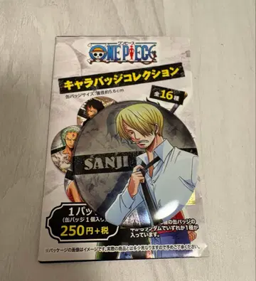 ONE PIECE 캐릭터 배지 컬렉션 상디 캔뱃지