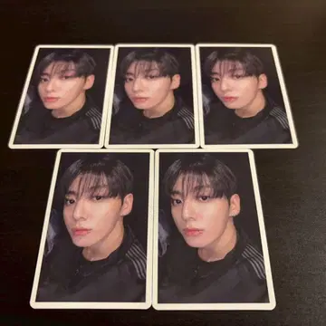정국 BTS ARIRANG FESTA 럭키 드로우 유니버셜 포토카드 5장 세트