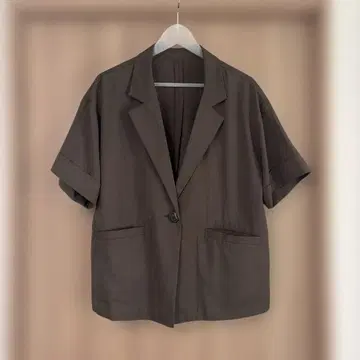 글로벌 워크 관리 편한 반팔 자켓