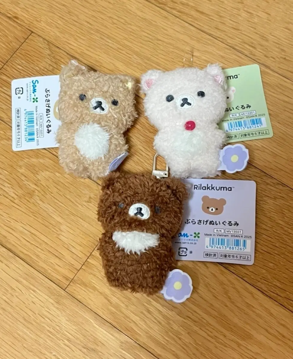 산엑스 리락쿠마, 코리락쿠마, 코구마 일괄