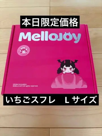 mellojoy 메로조이 럭셔리 수플레 딸기 수플레 L 사이즈 핑크 상자