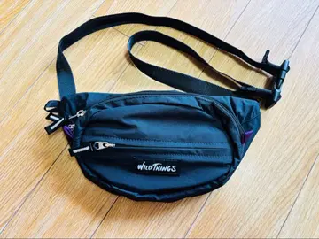 [ 새상품급 정가 이하 ] WILDTHINGS 바디백 블랙 WT-380-3702