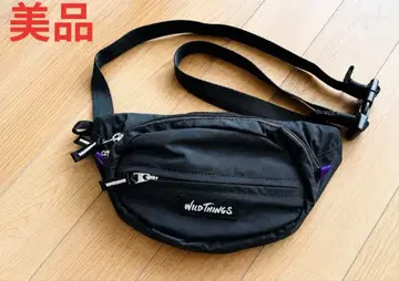 [ 새상품급 정가 이하 ] WILDTHINGS 바디백 블랙 WT-380-3702