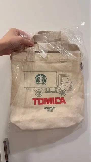 Starbucks 스벅 TOMICA 토미카 BEAMS 토트백