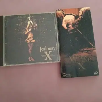 X JAPAN Jealousy & WEEK END CD 세트