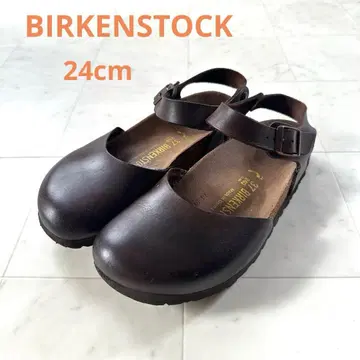 버켄스탁 망토바 샌들 멜리제인 다크 브라운 24cm