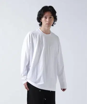 ATON SUVIN60/2 오버사이즈 L/S 티셔츠