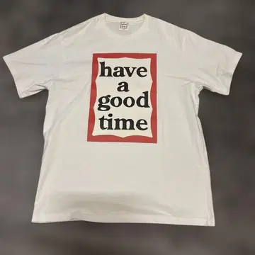 have a good time 셔츠 화이트