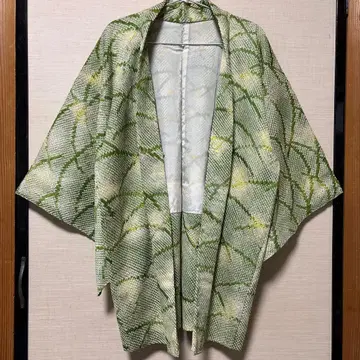 기모노 겉옷 그린 컬러
